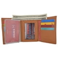 thumbnail image 2 of RFID Blocking Handcrafted Cowhide Genuine Leather Men's Trifold Premium Wallet, 2 of 8