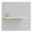 thumbnail image 2 of InPlace Shelving Wood Wall Shelf, Coastal Beach Floating Shelf, White, 47" W x 10" D x 2" H, 2 of 3