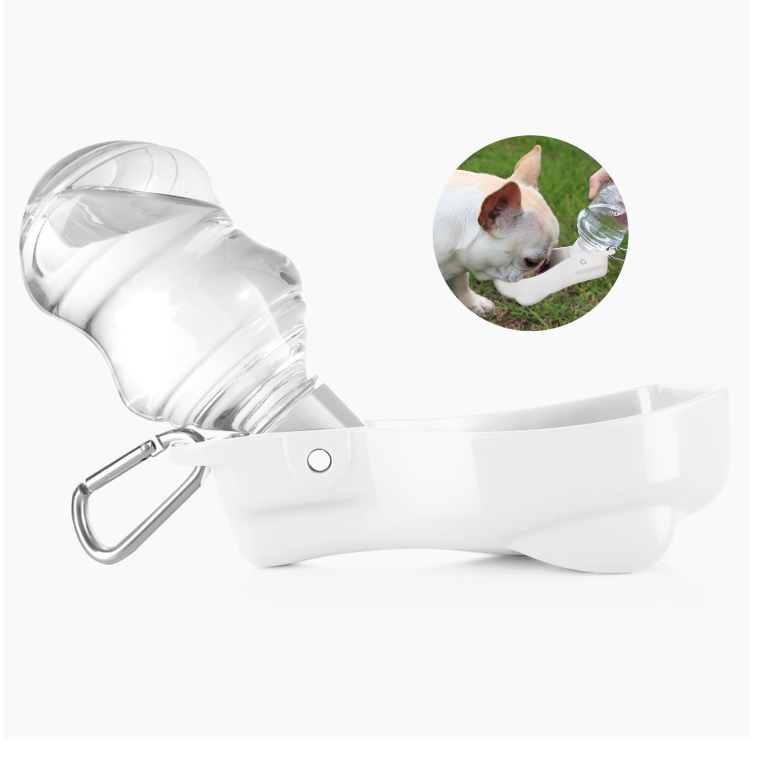 Dog Water Bottle Dispenser for Travel, Walking, Hiking and Outdoor with ...