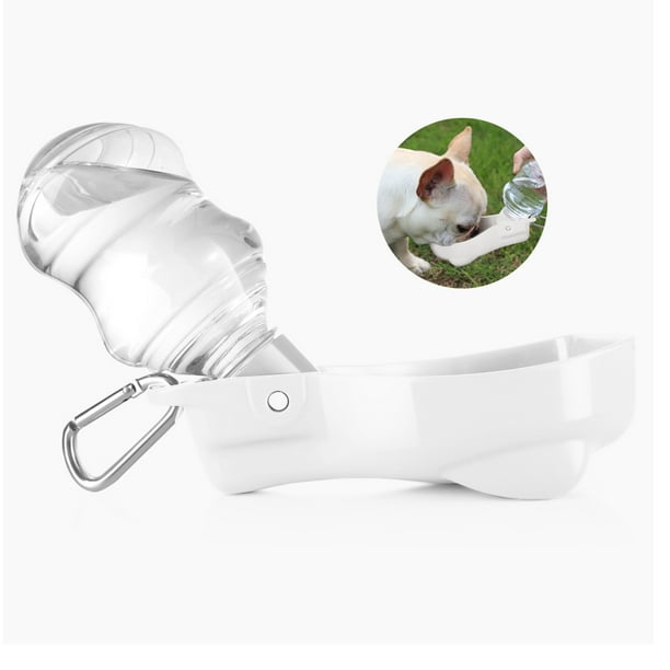 Dog Water Bottle Dispenser for Travel, Walking, Hiking and Outdoor with Portable Foldable Bowl