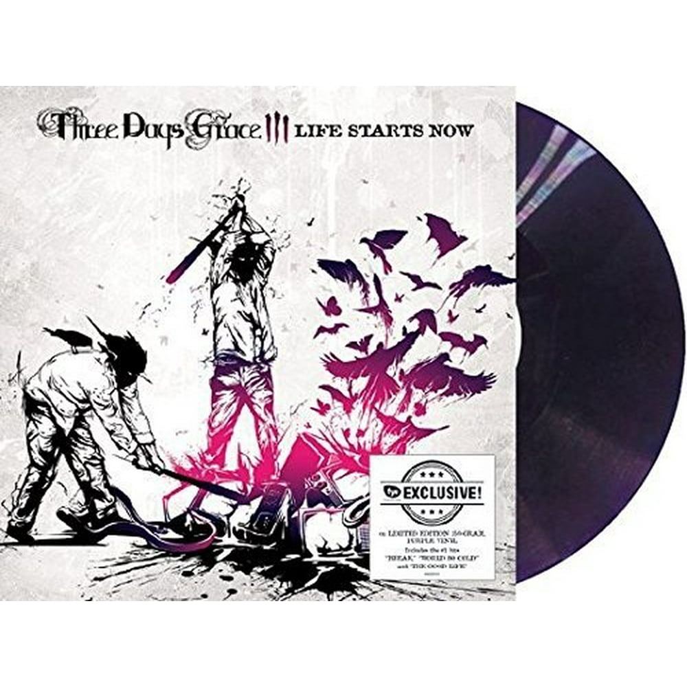 Three Days Grace Life Starts Now Utwory Three Days Grace - Life Starts Now - Vinyl - Walmart.com - Walmart.com