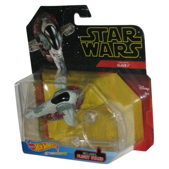 Star Wars Hot Wheels Starship (2018) Boba Fett Slave I Vehicle Die Cast Toy