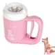 thumbnail image 1 of Taza para Lavar Patas de Mascotas, Limpiador automático portátil de Patas para Perros, Taza de Limpieza de pies para Mascotas de Silicona Multifuncional Limpia 360 ° y Agradable para la Piel para Perros y Gatos,Rosado,M JM, 1 of 5