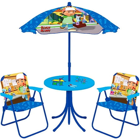 Handy Manny - Erasable 4-Piece Patio Set