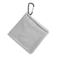 thumbnail image 1 of Toalla de golf de bolsillo pequeña con clip en D para pelotas y palos. Limpiador portátil de pelotas de golf. Accesorios para hombres y mujeres. Ejercicio en el campo., 1 of 8