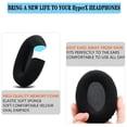 thumbnail image 6 of Soft Earpads Ear Pads for Cloud2 Earphone Memory Foam Earcups Easily Replaced Ear Cushions Sleeve Replacement, 6 of 10