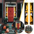 thumbnail image 2 of Couplets de puerta de Halloween bandera calabaza fantasma calavera Couplet cortina decoración feliz Festival Banner Día del fantasma 2023 Halloween P7M7, 2 of 4