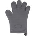 thumbnail image 2 of Silicone Oven Mitts, Heat Resistant Waterproof Non-Slip Kitchen Oven Mitts with Fingers, Cotton Lined Silicone Oven Gloves Kitchen Mitts for Baking Cooking Barbecue(Gray), 2 of 8