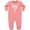 Mauve, variant on Inktastic Future Ice Skater Girls Skating Baby Fleece Romper