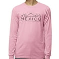 thumbnail image 2 of Skyline Mexico Long Sleeve Shirt Unisex Medium Pink, 2 of 5