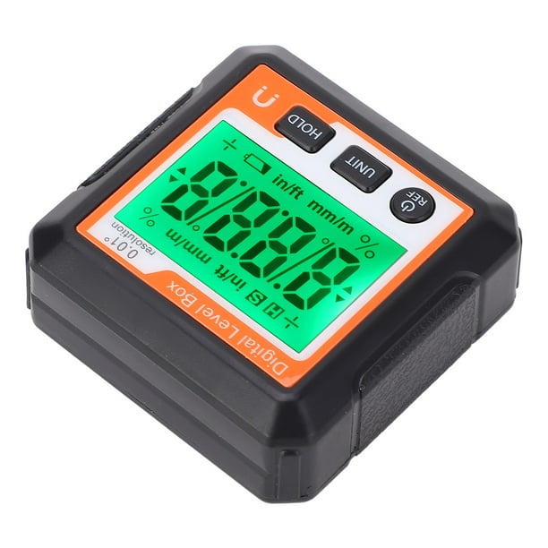 Aguas De ángulo De Nivel Digital Guente De Inclinómetro Magnético Digital 4 X 90 Medición Portátil Con Para El Procesamiento De Madera Reparación De Automóviles