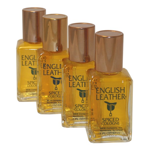 English Leather Spiced Cologne Splash Pack Of 4 X 1.0 Oz for Men