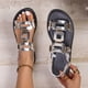 thumbnail image 2 of Correas de Tacón para Tacones Altos Negro Open Toe Vintage Sandalias Mujeres Primavera Verano, Zapatos Elegantes con Tacón Grueso Envuelto con Correa de Tobillo, 2 of 9
