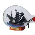 thumbnail image 5 of Hampton Nautical John Halsey's Charles Pirate Ship in a Glass Bottle 7" - Pirate Decor - Wood Sh, 5 of 6