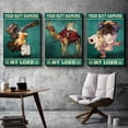 thumbnail image 1 of Set de pintura mural con forma de animal divertido, 40 x 60 cm (3 unidades), 1 of 2