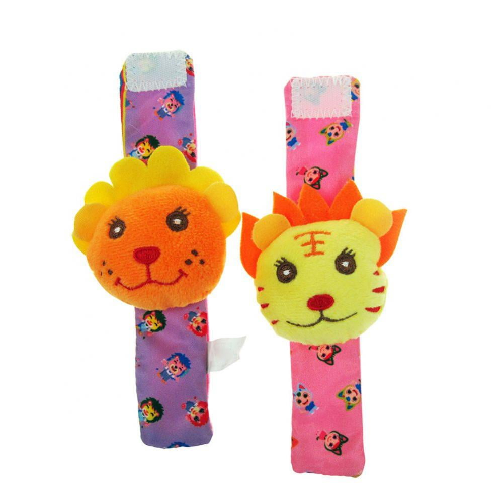 Edtoy Cute Animal Soft Baby Teething Toys Wrist Rattles and Foot Finders for Fun Toys cat Edtoy Cute Animal Soft Baby Teething Toys Wrist Rattles and Foot Finders for Fun Toys cat