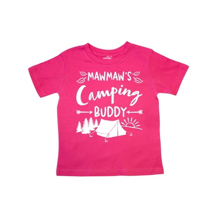 

Inktastic Mawmaws Camping Buddy Gift Toddler Boy or Toddler Girl T-Shirt