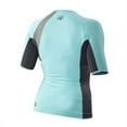 thumbnail image 4 of Body Glove 11184W-M-BLU-GRY Womens Performance Rashguard - Blue & Gray, Medium, 4 of 5