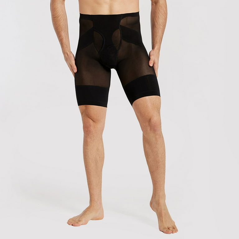 CHGBMOK Mens Boxer Briefs Abdomen Thin Buttocks Underwear Slimming