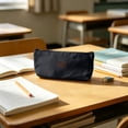 thumbnail image 2 of Hyknon Cute Bear Pencil Case, Large Capacity Aesthetic Pencil Pouch with Zipper, Portable Stationery Makeup Storage Bag for Classroom College Office, 2 of 6