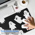 thumbnail image 4 of Long Mouse Pads for Desk,Halloween Cute Ghosts Pattern Desk Mats on Top Of Desks, Desk Mouse Pad Extra Large with 3mm Non-Slip Base and Stitched Edge for Gaming,Office,Work,Home 35.4"x15.7", 4 of 6