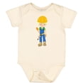 thumbnail image 3 of Inktastic Construction Worker, Blond Hair, Cute Boy, Hammer Boys Baby Bodysuit, 3 of 5