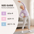 thumbnail image 6 of Womens Grip Socks, LOFIR 5 Pairs Breathable Non Slip Ankle Grippy Socks with Gripper for Pregnant Elderly Seniors Women Hospital Recovery and Home Use, 6 of 7