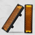 thumbnail image 2 of 10 Pcs Bicycle Pedal Reflector Press on Bike Cycling Night Reflect Light, 2 of 10