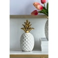 thumbnail image 5 of A&B Home Pineapple Accent, White-Color:White,Style:Modern Chic, 5 of 5