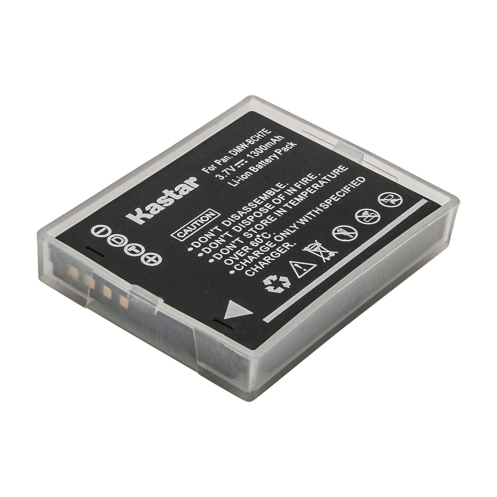 Kastar 2-Pack Battery and AC Wall Charger Replacement for Panasonic DMW-BCH7 DMW-BCH7E, DMW-BCH7PP DMW-BCH7GK Battery, Panasonic DE-A75 DE-A75B, DE-A76 Charger
