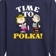 thumbnail image 3 of Peanuts - Time To Polka - Toddler & Youth Long Sleeve Graphic T-Shirt, 3 of 6