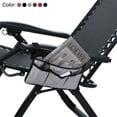 thumbnail image 6 of Uxcell Chair Armrest Organizer, Beach Chair Hanging Storage Pouch with 4 Pockets, Grey, 6 of 6
