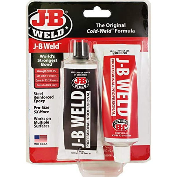 JB Weld 8281 Professional Size Steel Reinforced Epoxy Twin Pack10 oz, 10. Fluid_Ounces