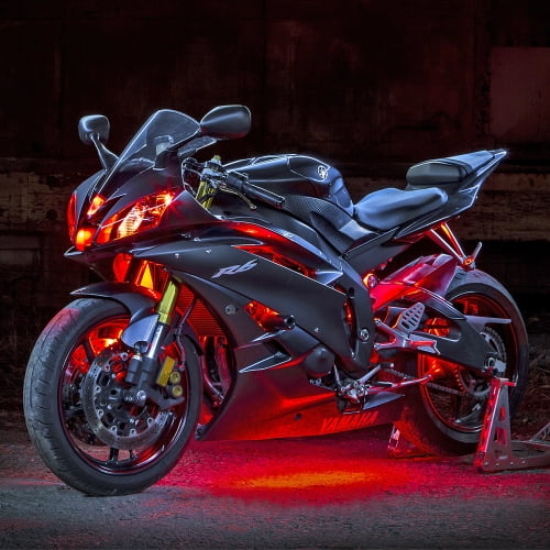♡♡ xytgh847♡♡ XKGLOW Motorcycle LED Accent Light Kit, Red - Walmart.ca