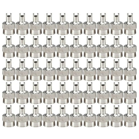 50Pcs Slotted Heads Valve Stem Caps Leak-Proof Metal Slotted Slot Valve Caps Tire Valve Air Dust Cover Caps Accessories