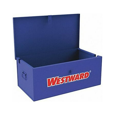 Westward Jobsite Box, Blue, 31 in W x 18 in D x 13 in H 499N12