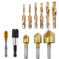thumbnail image 2 of Accesorios Para Herramientas Eléctricas, Broca De Destornillador, Varilla De Extensión De Liberación Rápida, Juego De Herramientas De Biselado 11 Uds. Serendint TO003652-00, 2 of 6