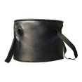 thumbnail image 1 of Cesta de agua de agua plegable Canasta multifuncional para viajar al aire libre a casa Negro 10L, 1 of 8