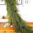 thumbnail image 2 of Generic Norfolk Pine Garland, 9ft Deluxe Christmas Garland with Lights, Realistic Real Touch Cedar Garland, Remote Control, 9ft,J,9ft, 2 of 8