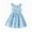 1-Sky Blue2068, variant on Kiijoy Baby Girls Ruffle Floral Sleeveless Dress High Waist Princess Dress, Sizes 2-7