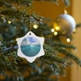 thumbnail image 7 of 3drose, Iceberg, Gibbs Island, Weddell Sea, Antarctica - An02 Mgl0034 - Miva Stock, 3 inch Snowflake Porcelain Ornament, 7 of 7