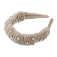 thumbnail image 1 of Diadema de diamantes de imitación Unique Bargains beige 1.57 pulgadas de ancho, 1 of 1