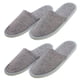 thumbnail image 3 of 2 pares de zapatillas desechables unisex, sencillas y portátiles, para viajes en interiores y hoteles., 3 of 7