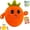 Carrot, variant on Wrapango Musical Sensory Toys, Interactive Music Plush Toy with Human Touch Sensors and Sounds, Fun Christmas and Birthday Gifts Suitable for Multiplayer interaction