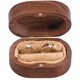 thumbnail image 1 of Caja de anillo caja de anillo de madera caja de anillo de compromiso nudo titular caja de anillo de compromiso de nuez oso de fresa Electrónica, 1 of 5