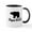White/Black Inside, variant on CafePress - Papa Bear Mugs - 11 oz Ceramic Mug - Novelty Coffee Tea Cup