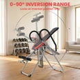 thumbnail image 4 of Soozier Inversion Table, Folding Inversion Table w/Adjustable Ankle Lock, 4 of 10
