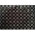 thumbnail image 4 of oneOone Cotton Silk Fabric Circle Block Print Fabric BTY 42 Inch Wide, 4 of 4