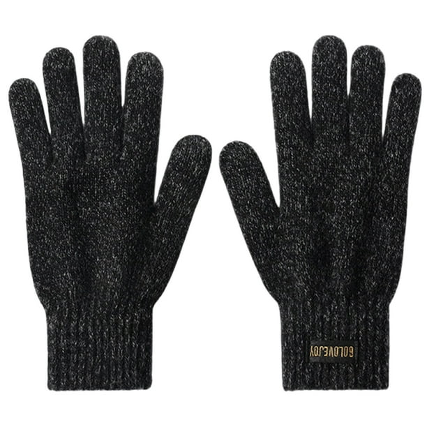 Guantes de terciopelo de invierno, gruesos y cálidos, para mujer, para exteriores, resistentes al frío, mitones para mujer