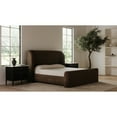 thumbnail image 6 of King Bed Modern Design, Wooden Platform Bed with Storage, Upholstered Canopy Bed Frame for Bedroom, 6 of 6
